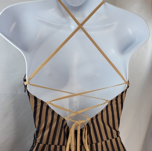 Tobi Lace Up Mini Dress Size Small - Picture 6 of 9